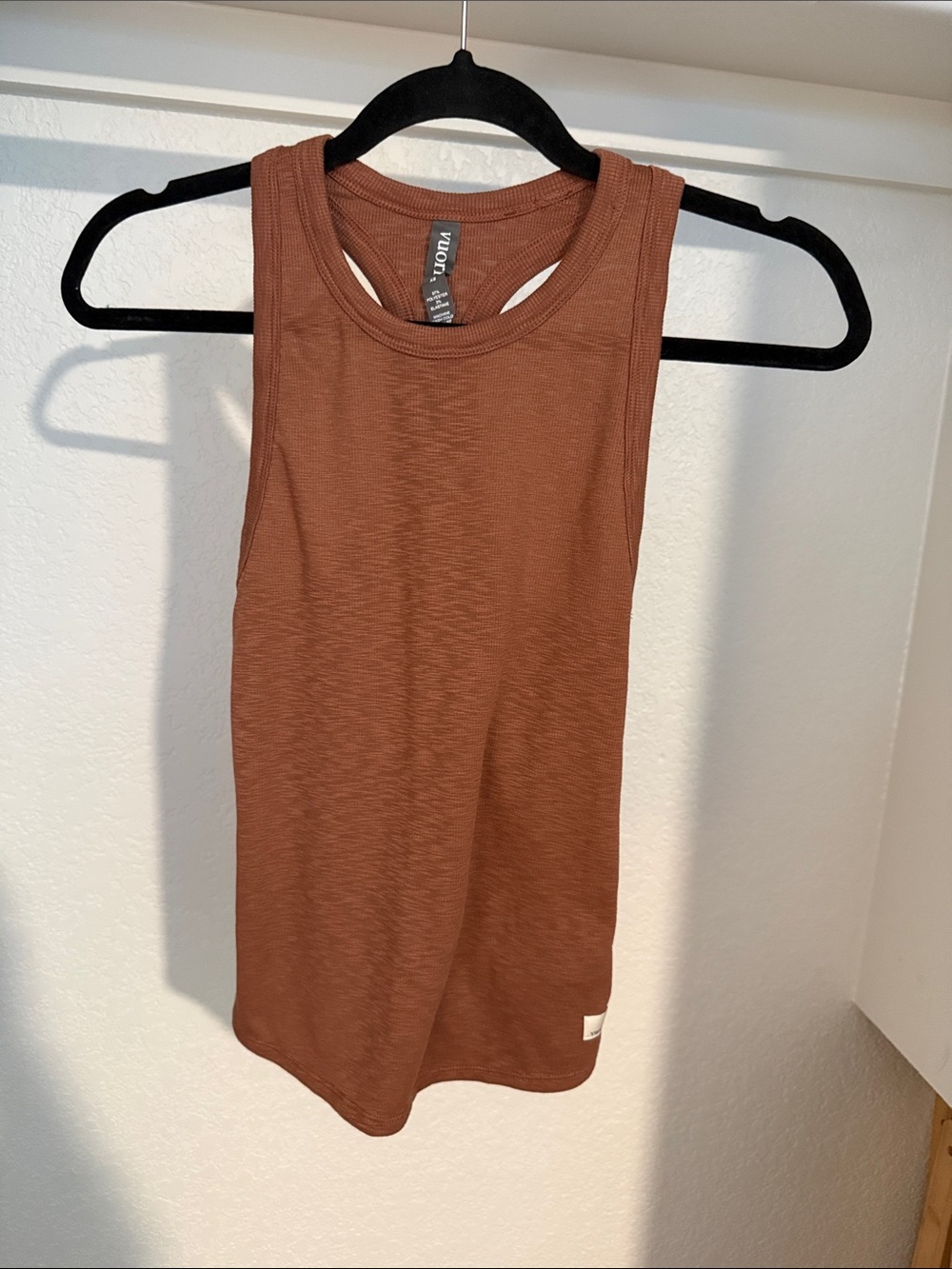 Vuori Women's Rust Brown Racerback Tank